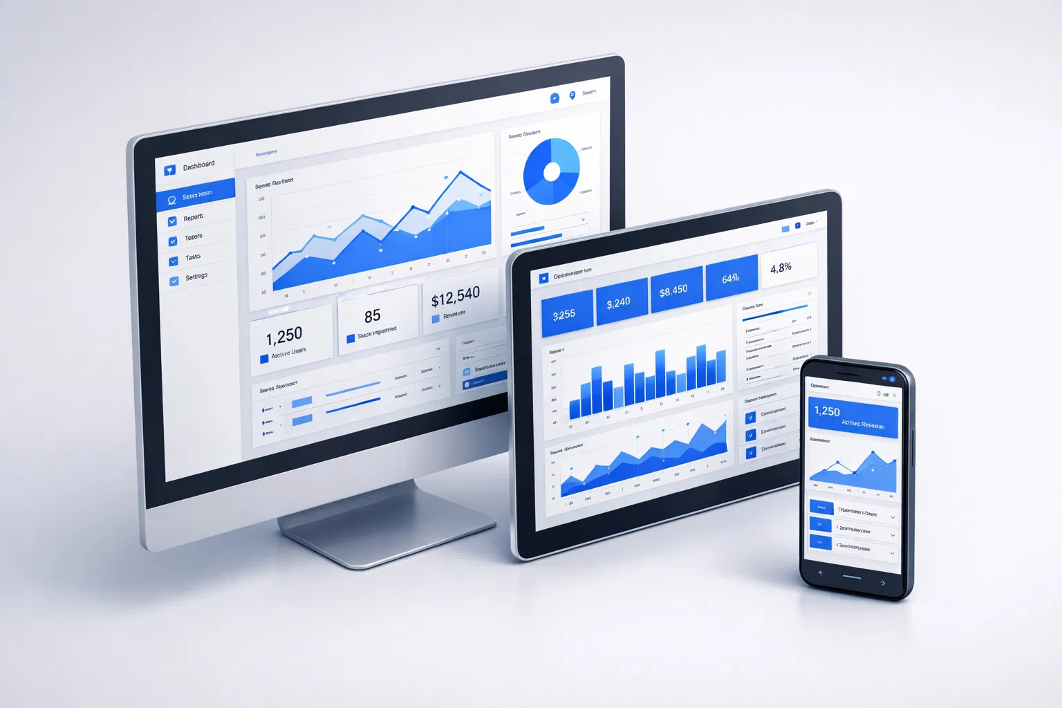Dashboard de Software Moderno